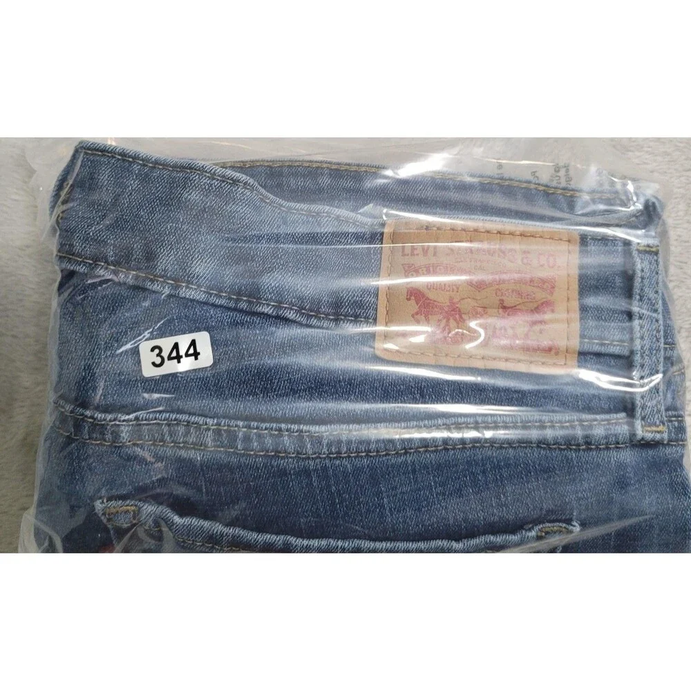 Levi's 711 Skinny Jeans Mens 31x26 Blue Med Wash Slim Stretch Denim Casual